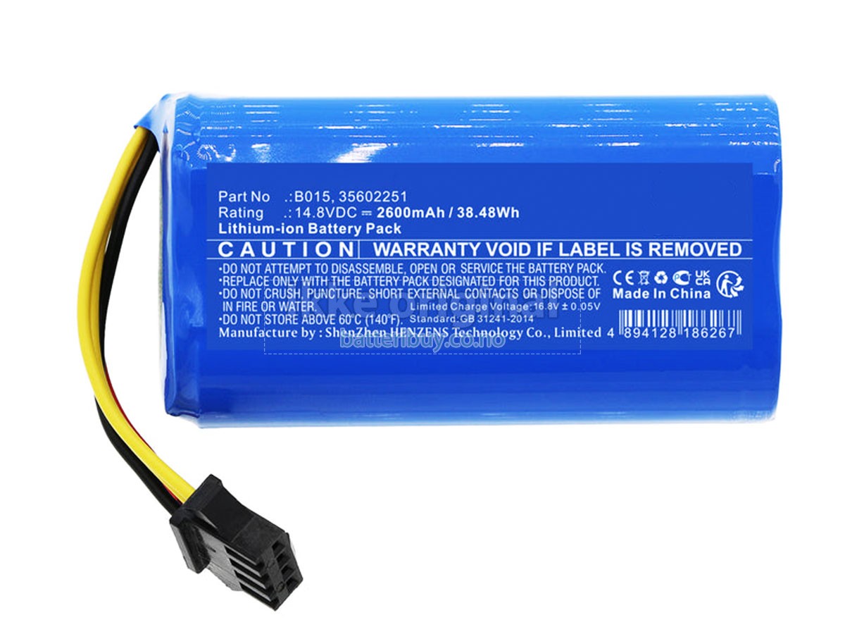 Hoover 35602251 batteri