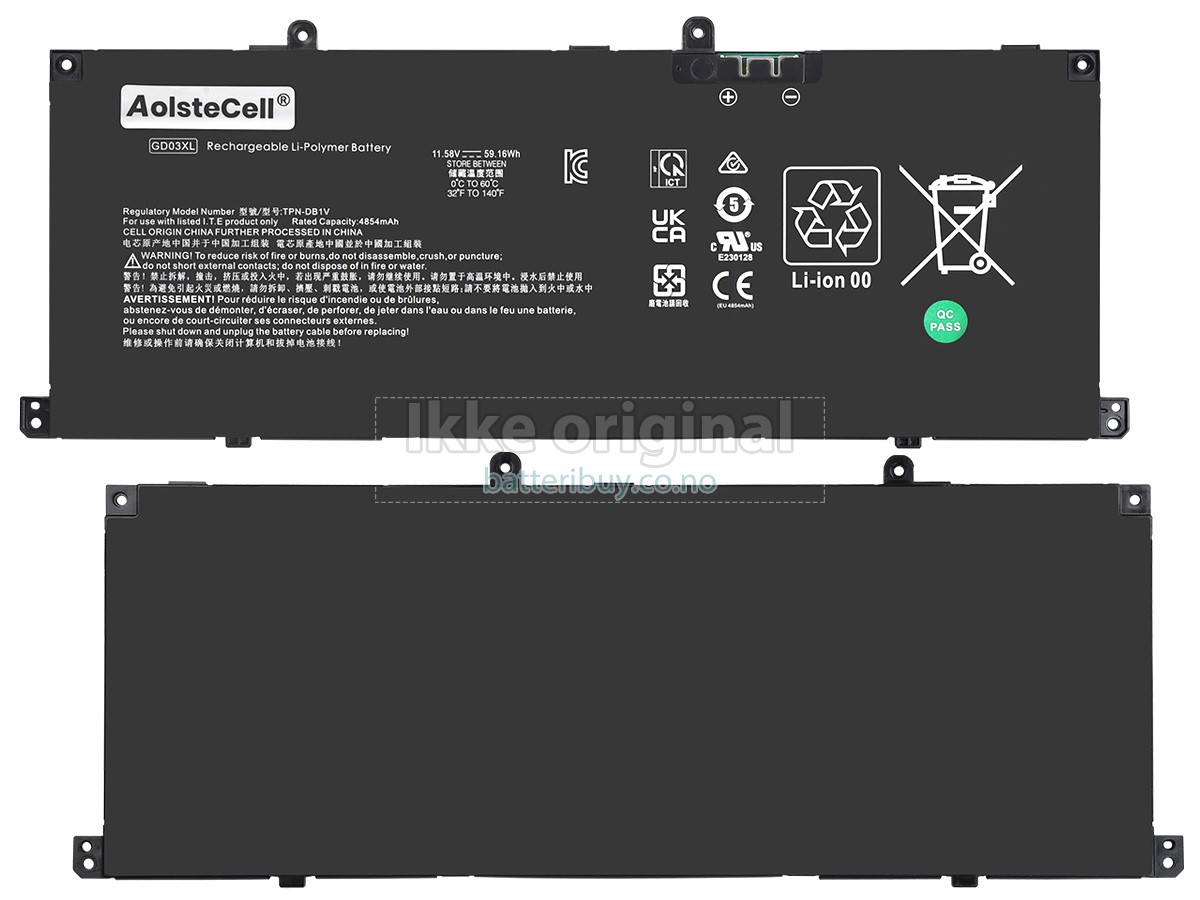 HP OmniBook X 14-KA0010CA batteri