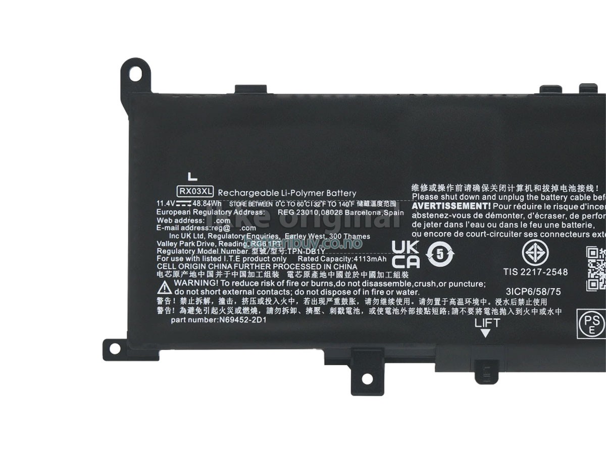HP ProBook 465 G11 901H5AV batteri