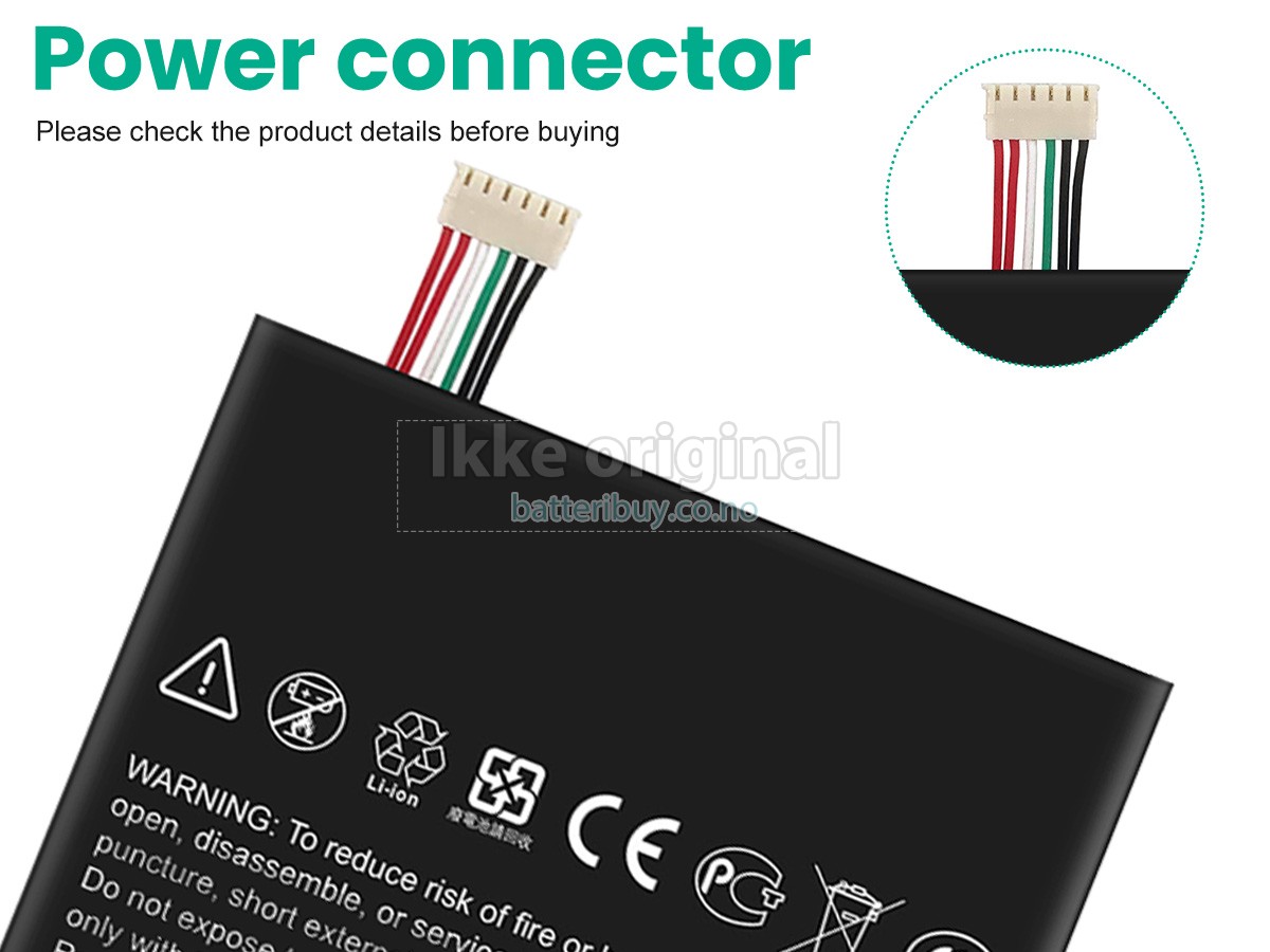 HTC ONE XL batteri