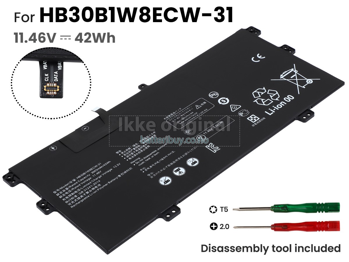 Huawei MATEBOOK X 2020 batteri