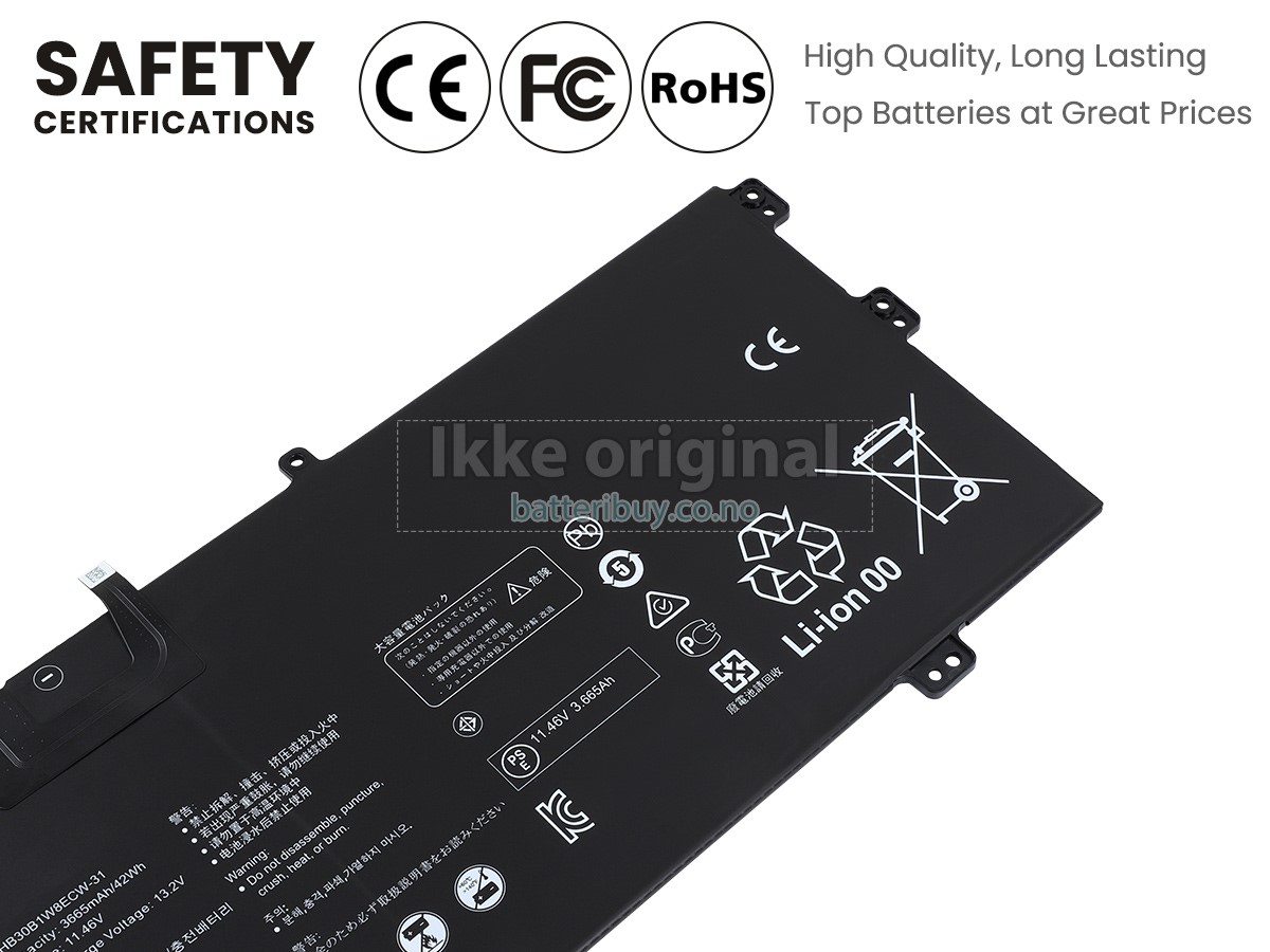 Huawei MATEBOOK X 2020 batteri