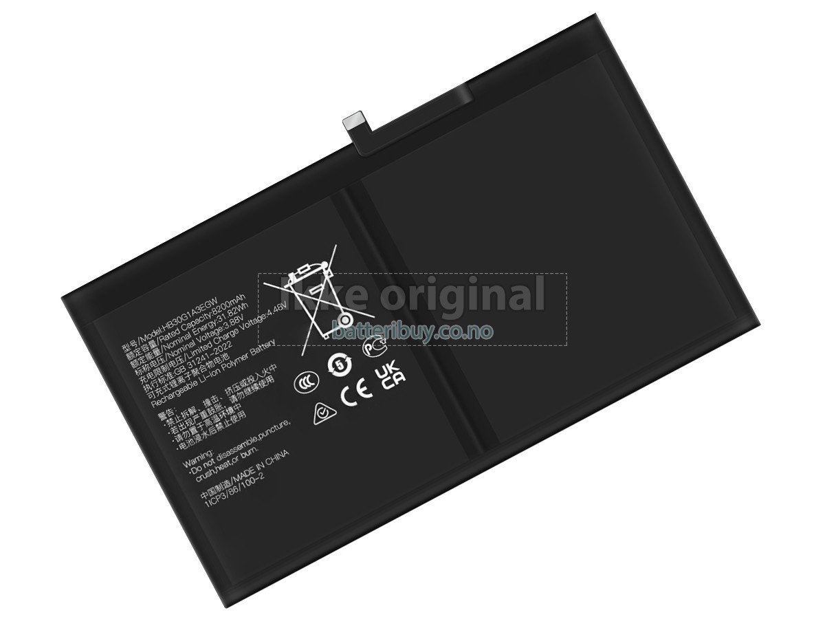 Huawei HONOR PAD X8A batteri
