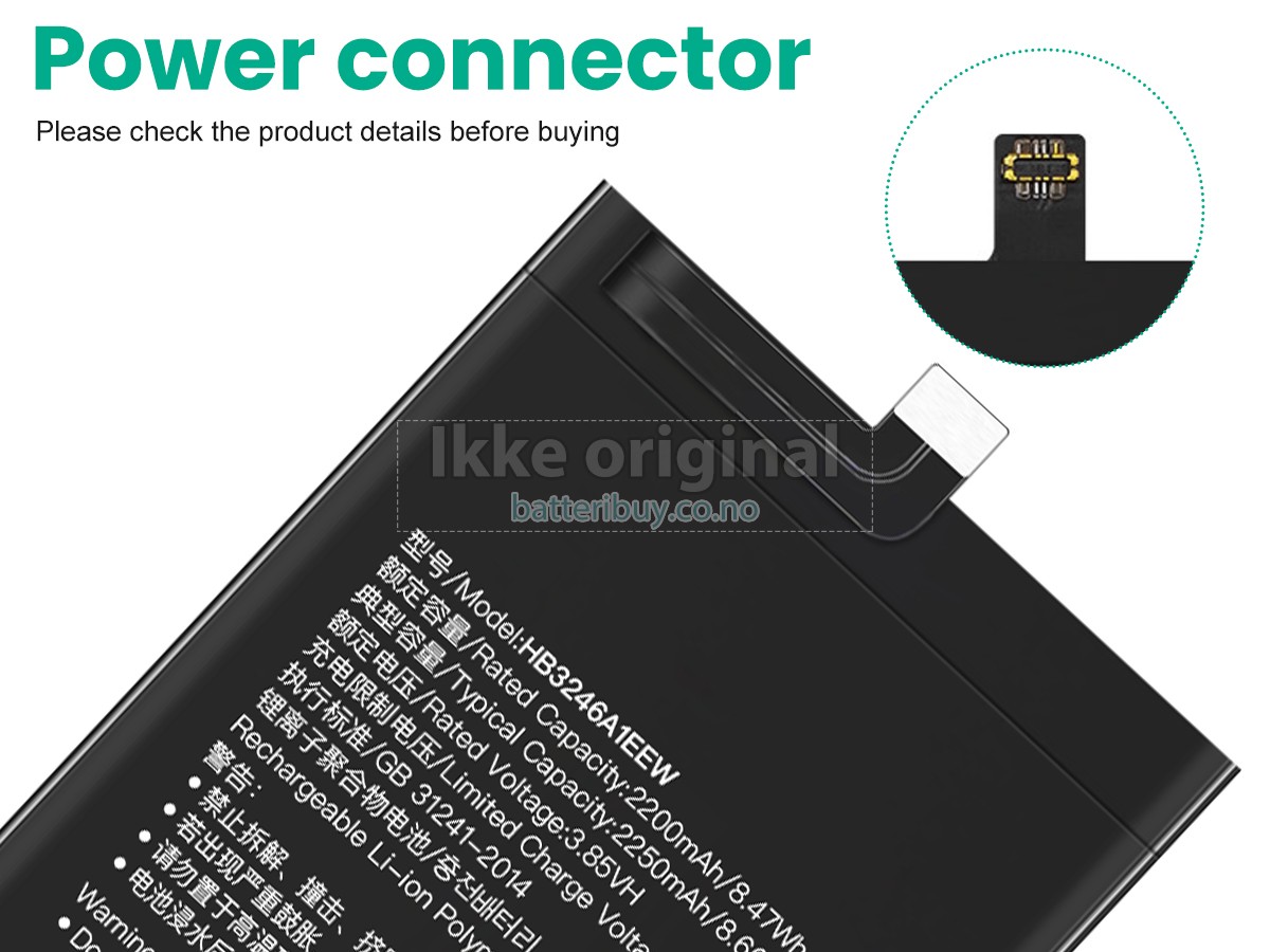 Huawei MATE X batteri