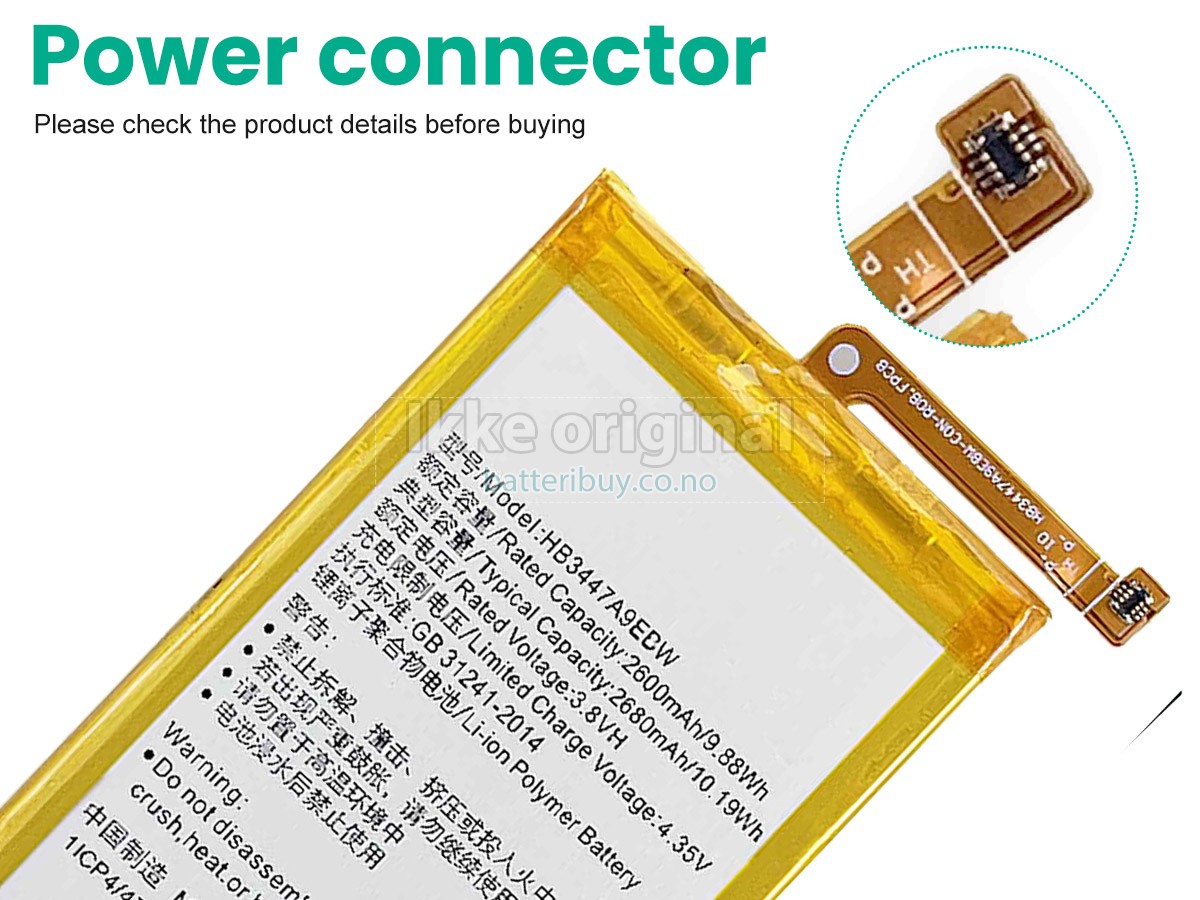 Huawei P8 batteri