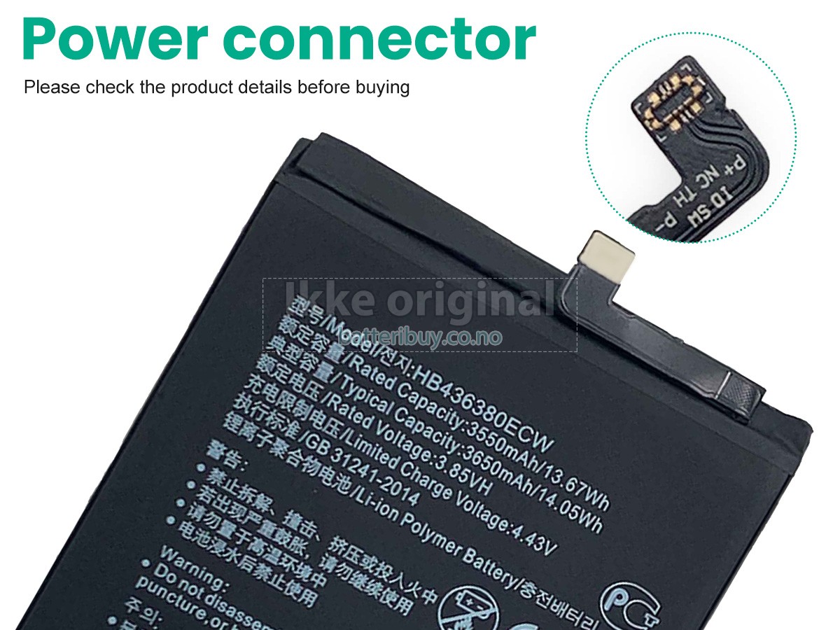 Huawei P30 batteri