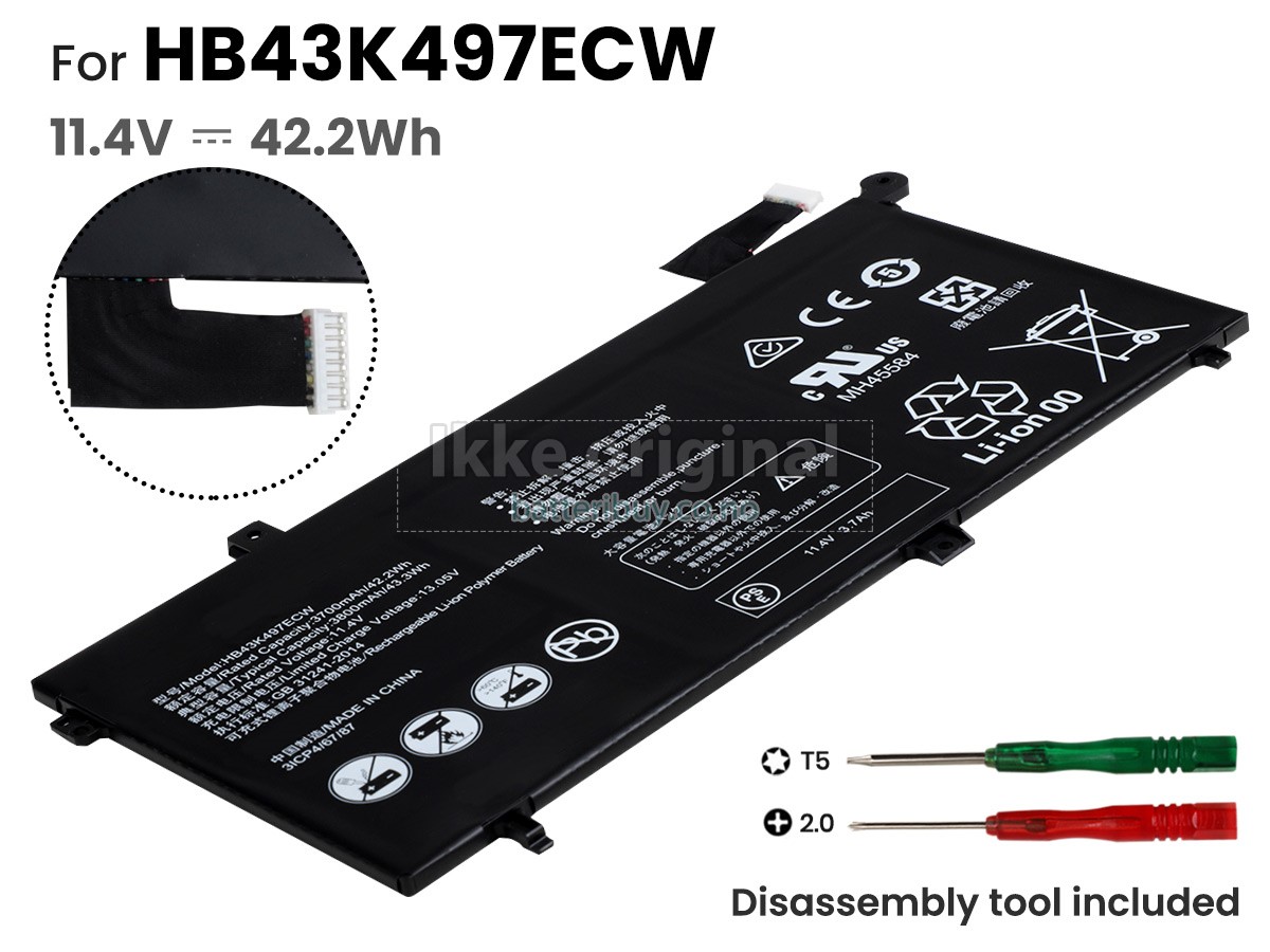 Huawei MATEBOOK D batteri