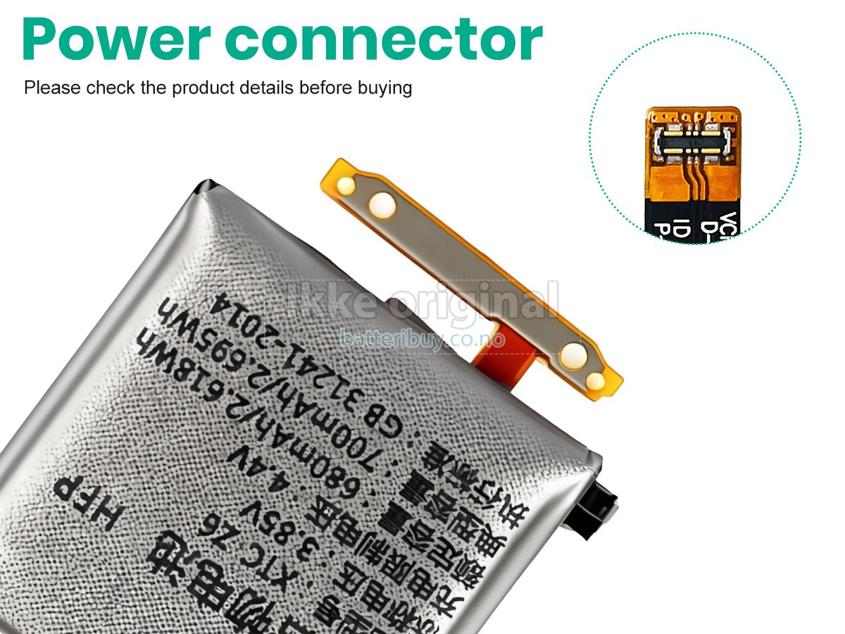 Imoo W1818AC batteri