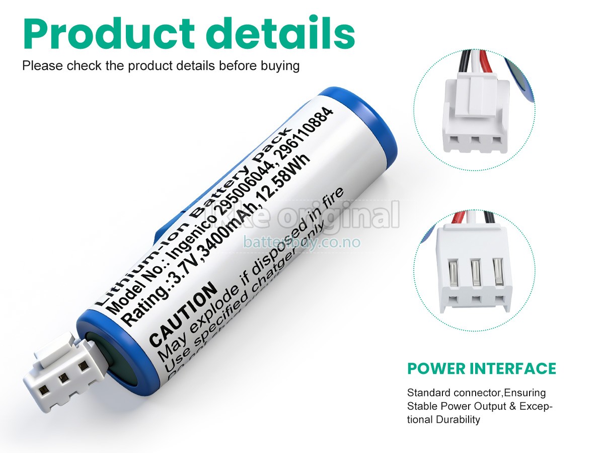 Ingenico 295006044 batteri