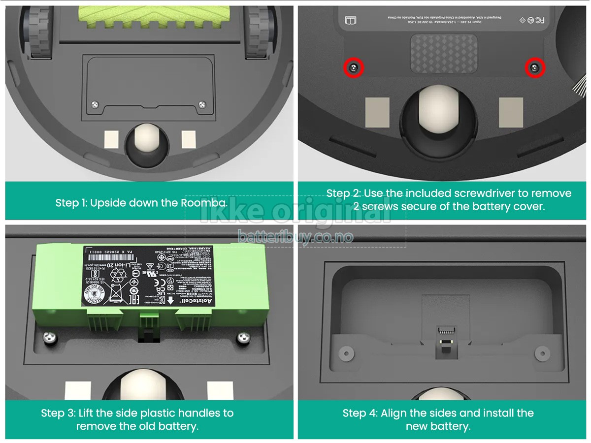 iRobot ABL-D1 4INR19/65 batteri