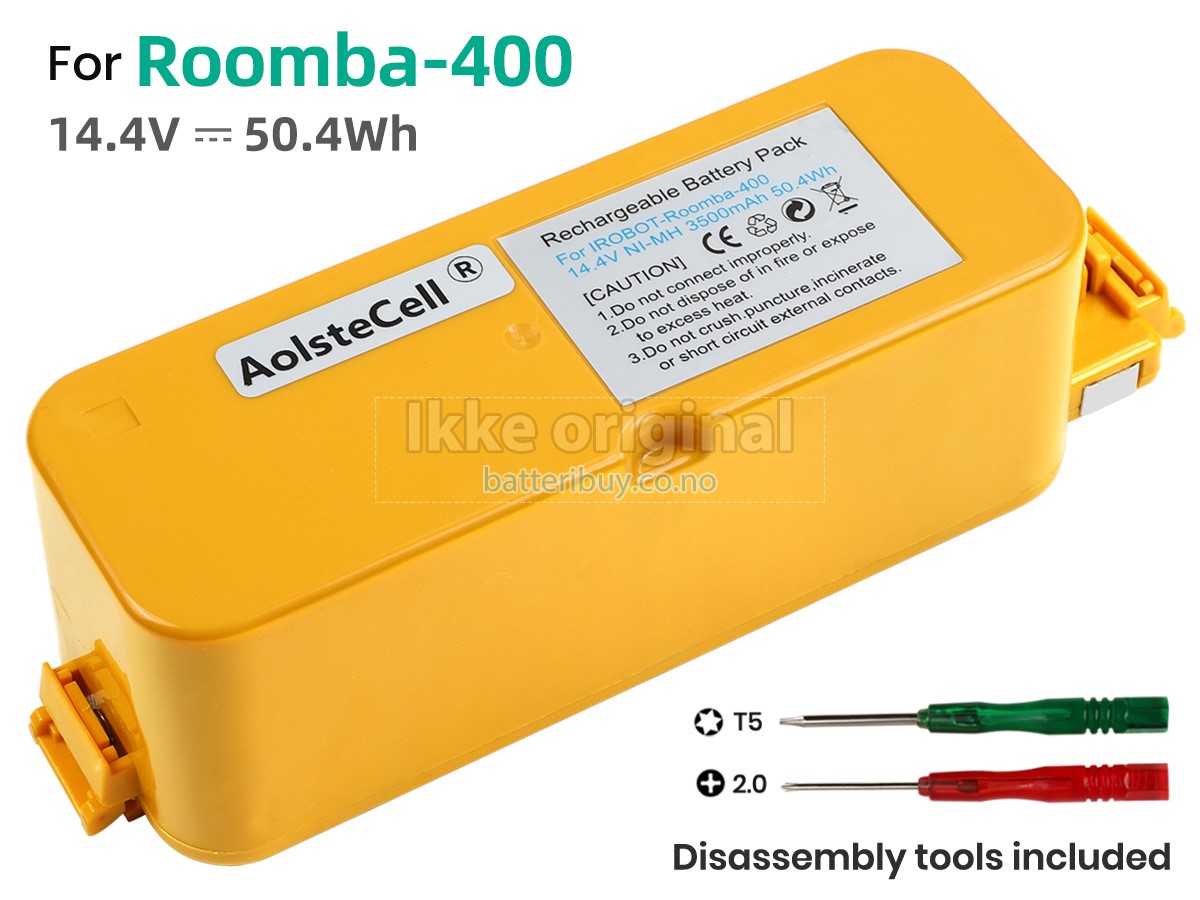 Irobot ROOMBA 405 batteri