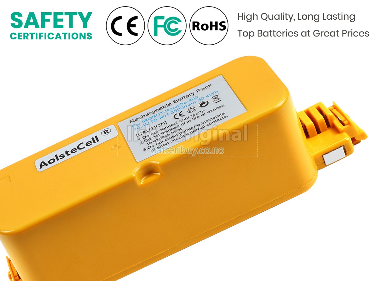 Irobot ROOMBA 405 batteri