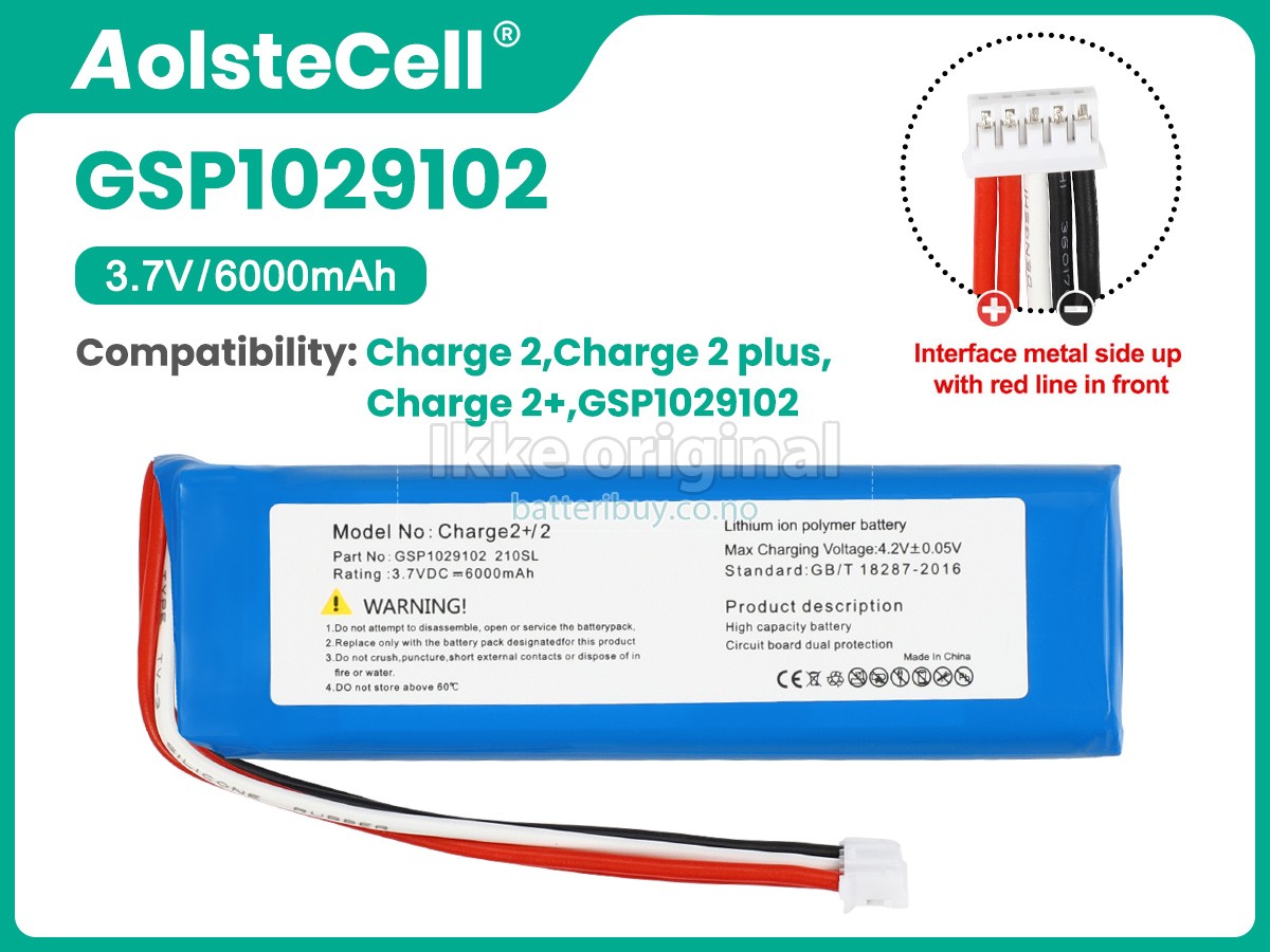 JBL CHARGE 2 batteri