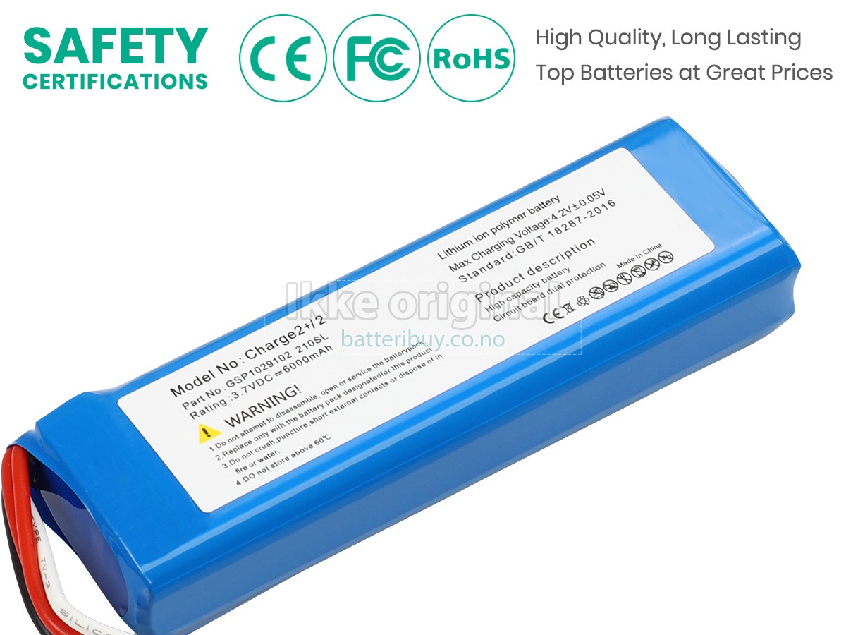 JBL CHARGE 2 batteri