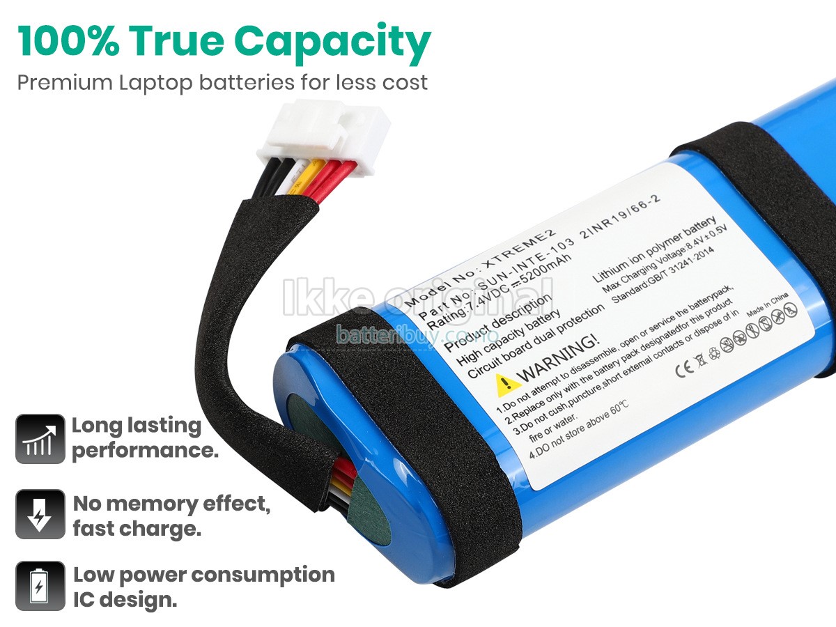 JBL SUN-INTE-103 batteri