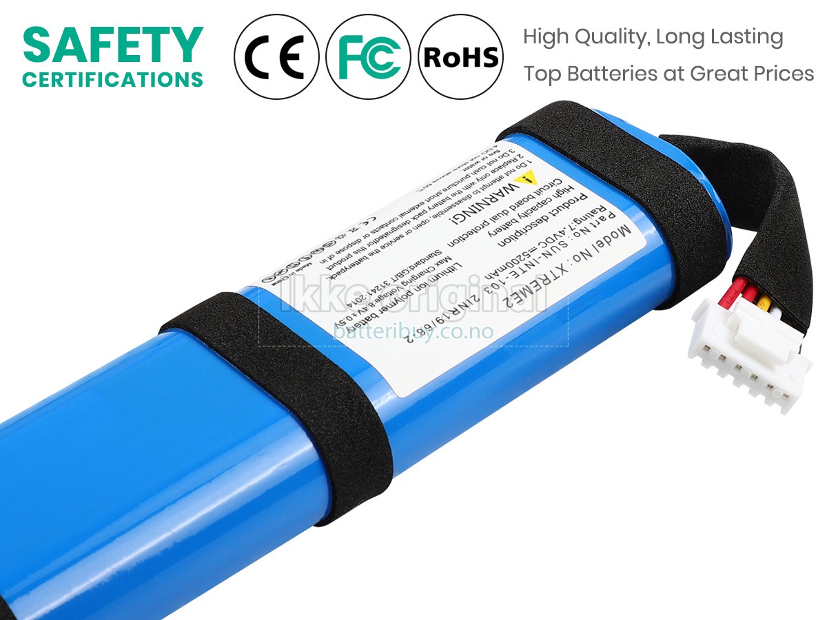 JBL SUN-INTE-103 batteri