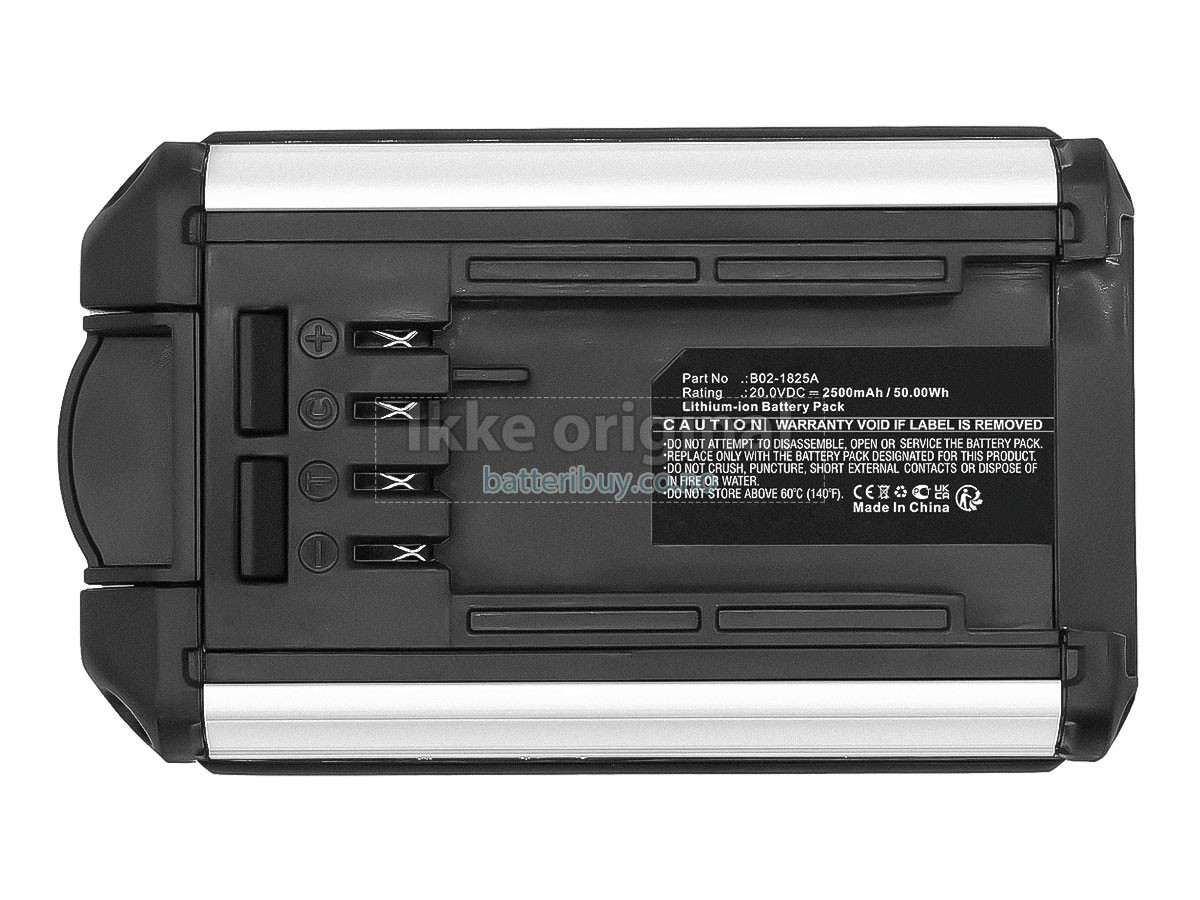 JIMMY B02-1825A batteri
