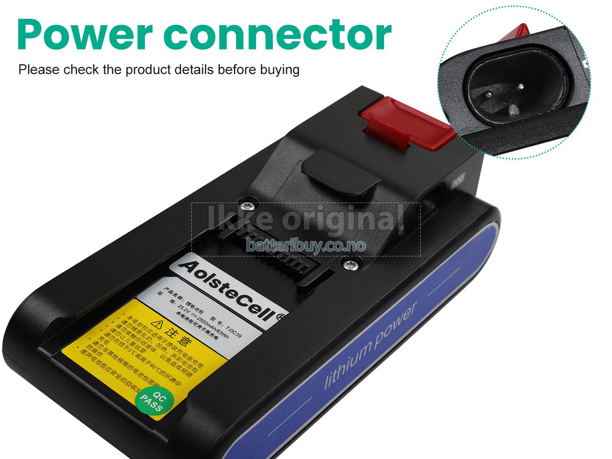 JIMMY C83 batteri