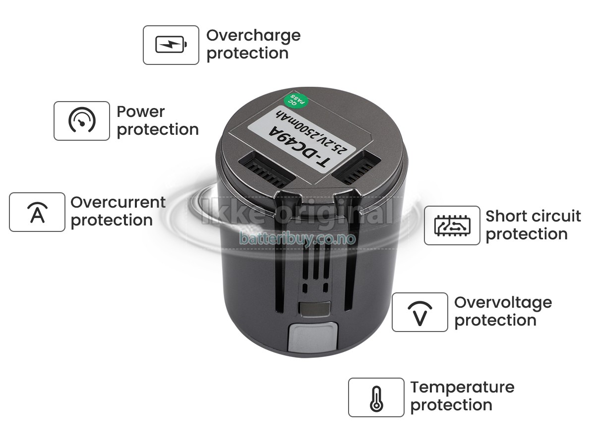 JIMMY B0NJ1760002R batteri