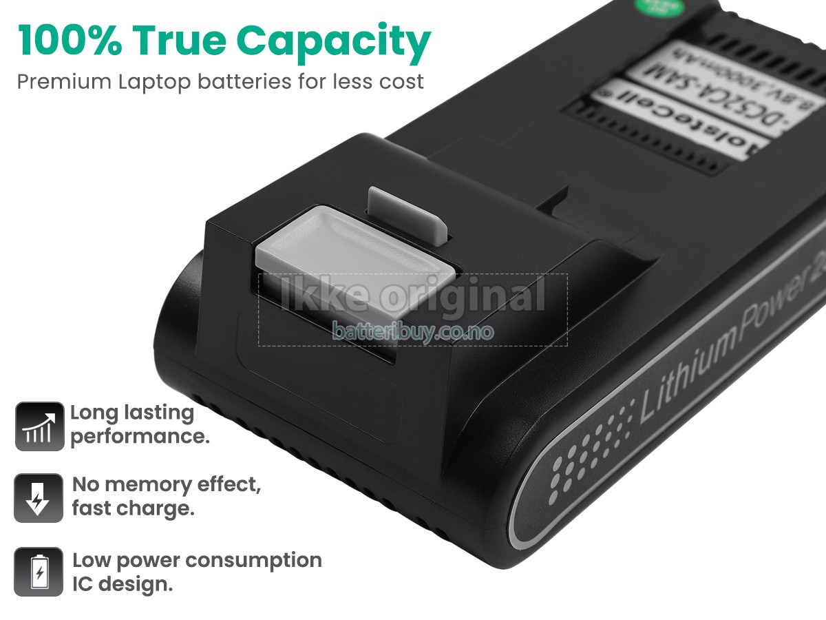 JIMMY H10 PRO batteri