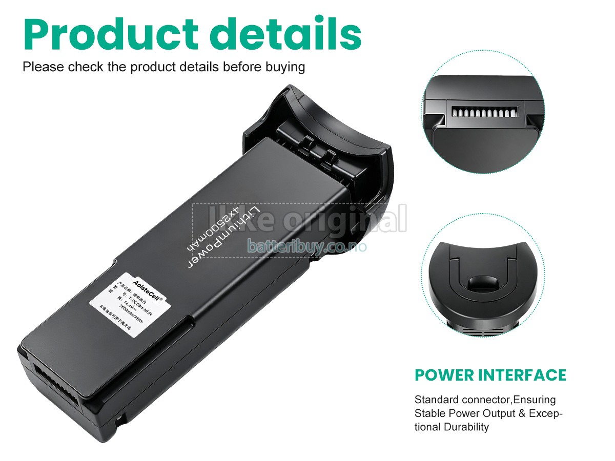 JIMMY W9 batteri