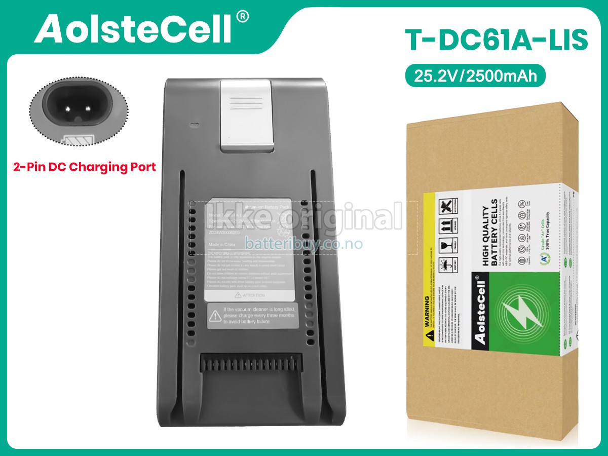 JIMMY T-DC61A-LIS batteri