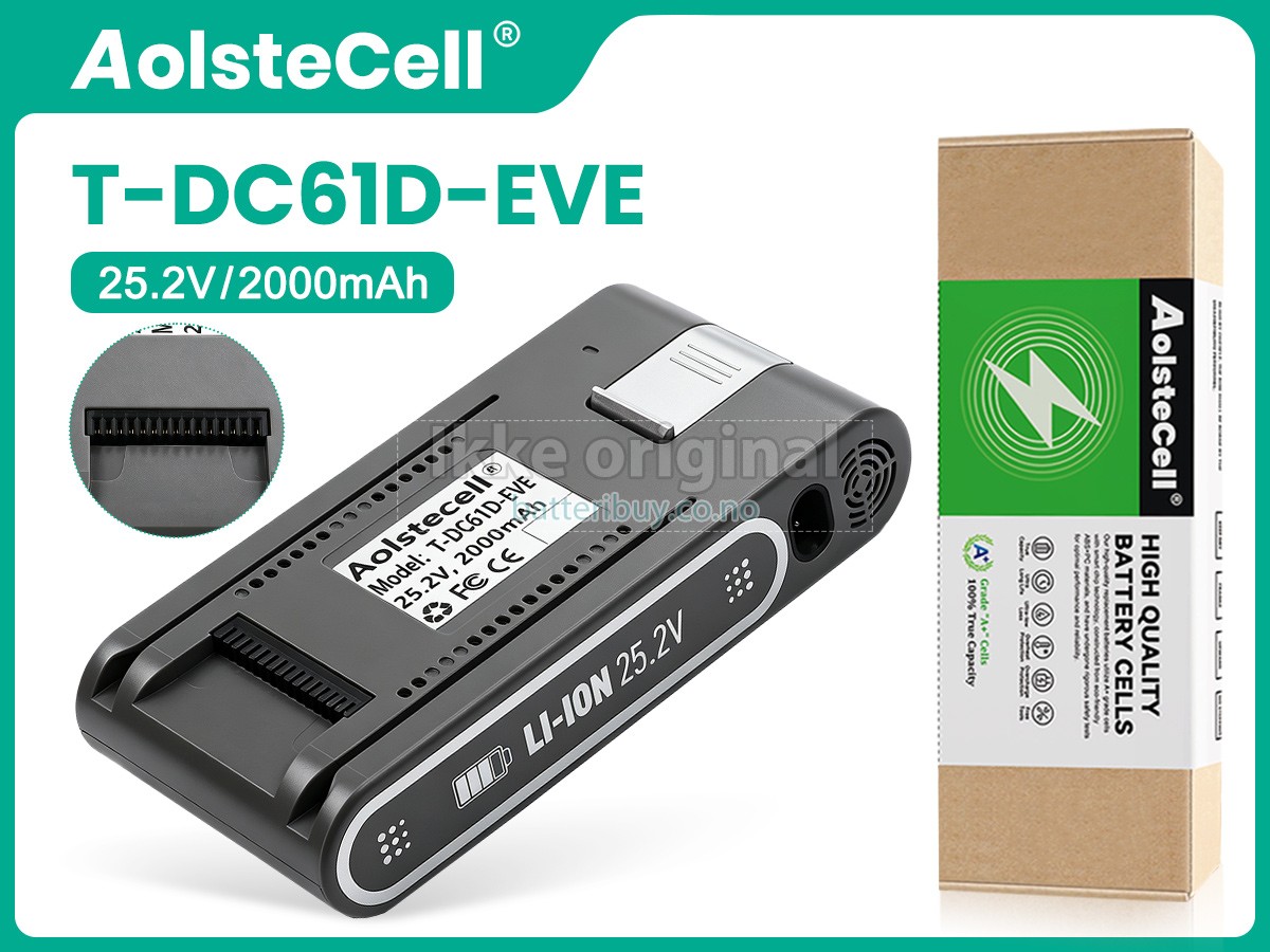 JIMMY T-DC61D-EVE batteri
