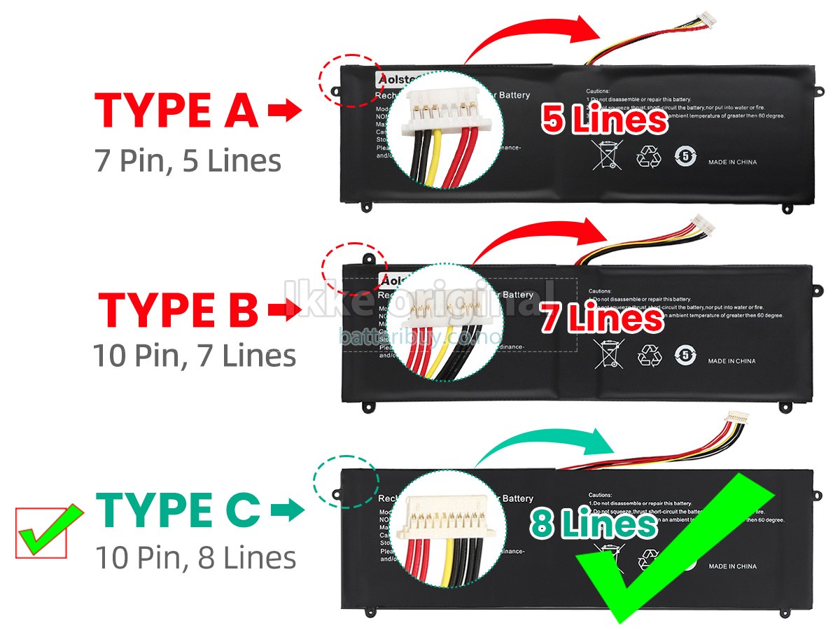 Jumper 5080270P batteri