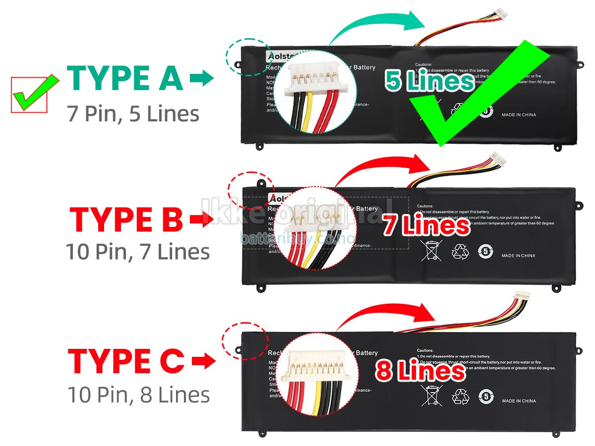 Jumper 5080270P batteri