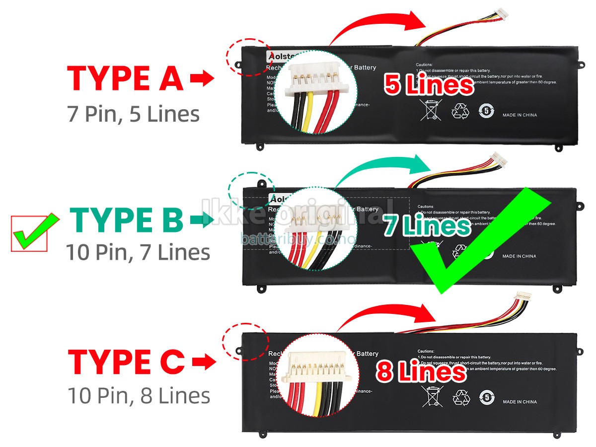 Jumper 5080270P batteri