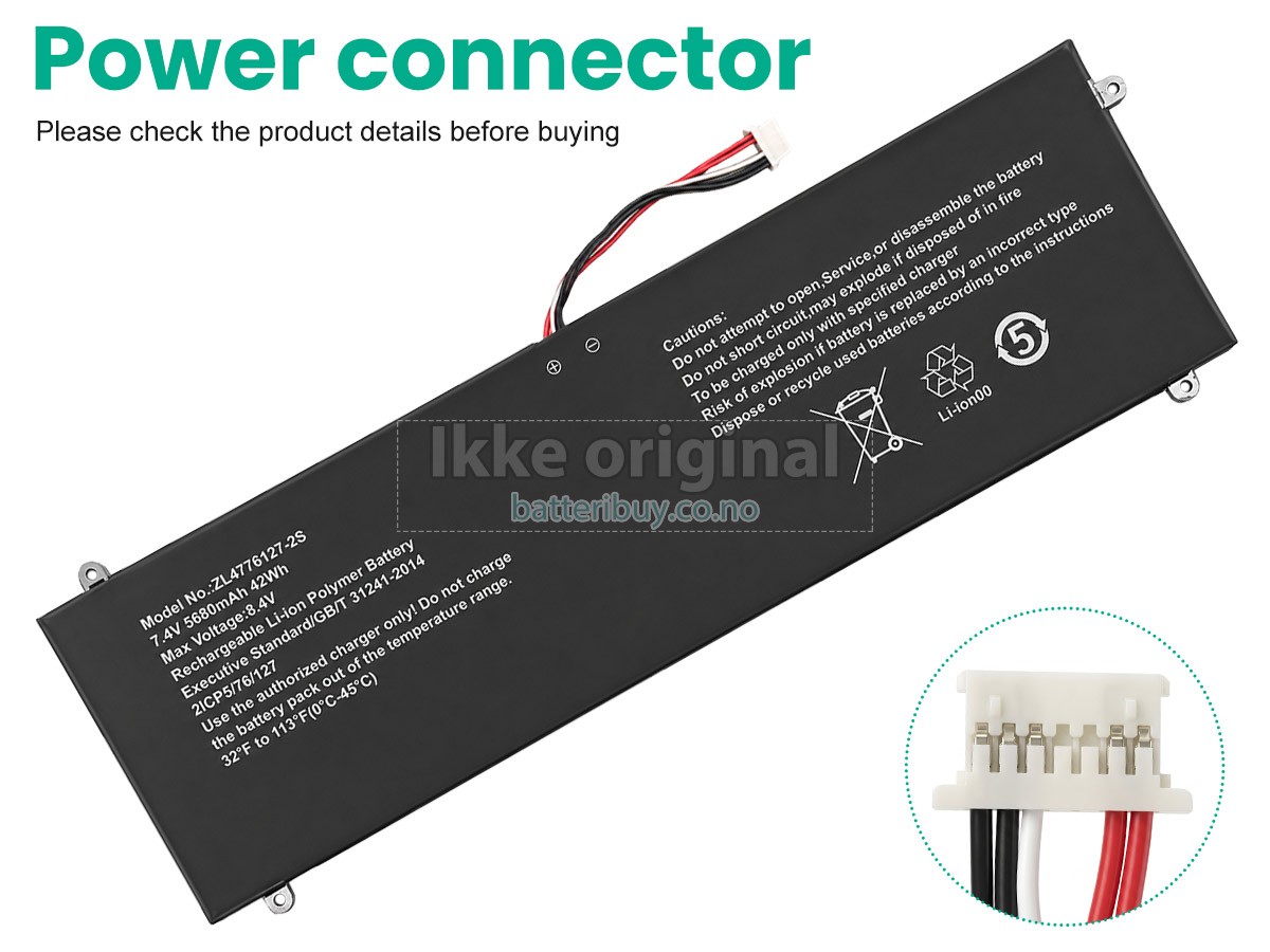 Jumper UTL4776127-2S batteri