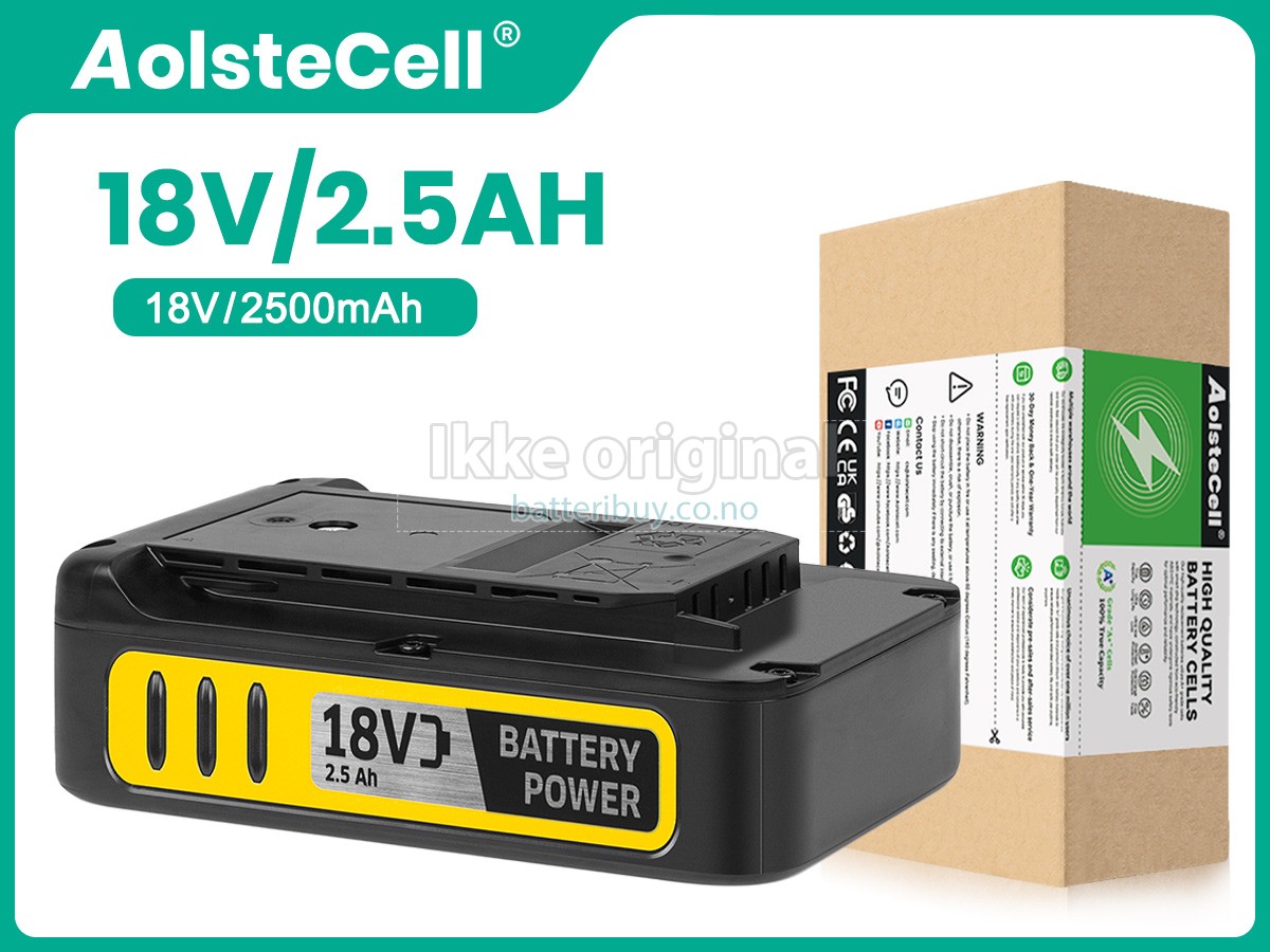 Karcher 18V 2.5AH batteri