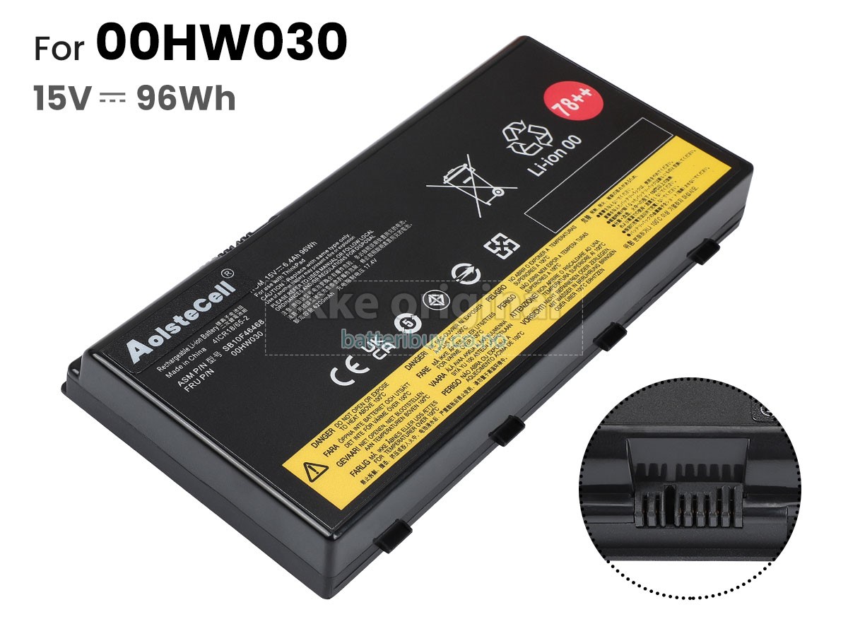 Lenovo ThinkPad P70-20ES batteri