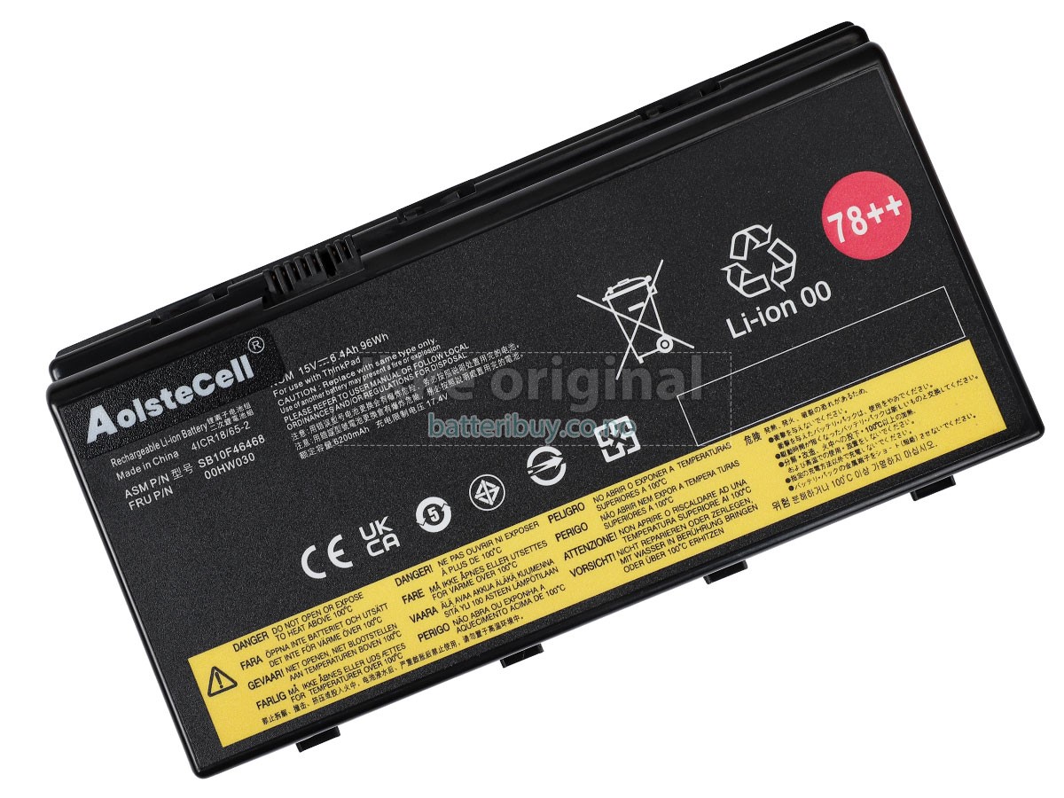 Lenovo ThinkPad P70-20ES batteri