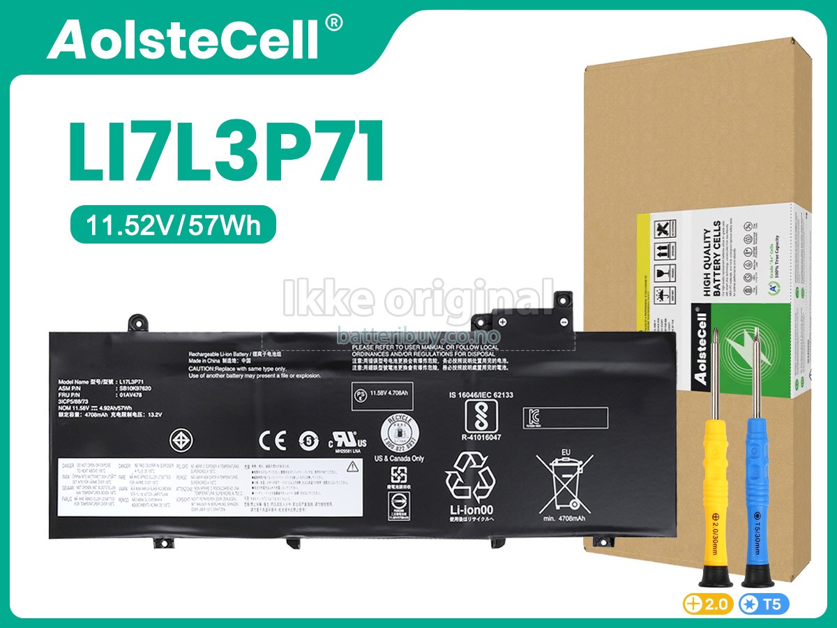 Lenovo ThinkPad T480S-20L80030MZ batteri