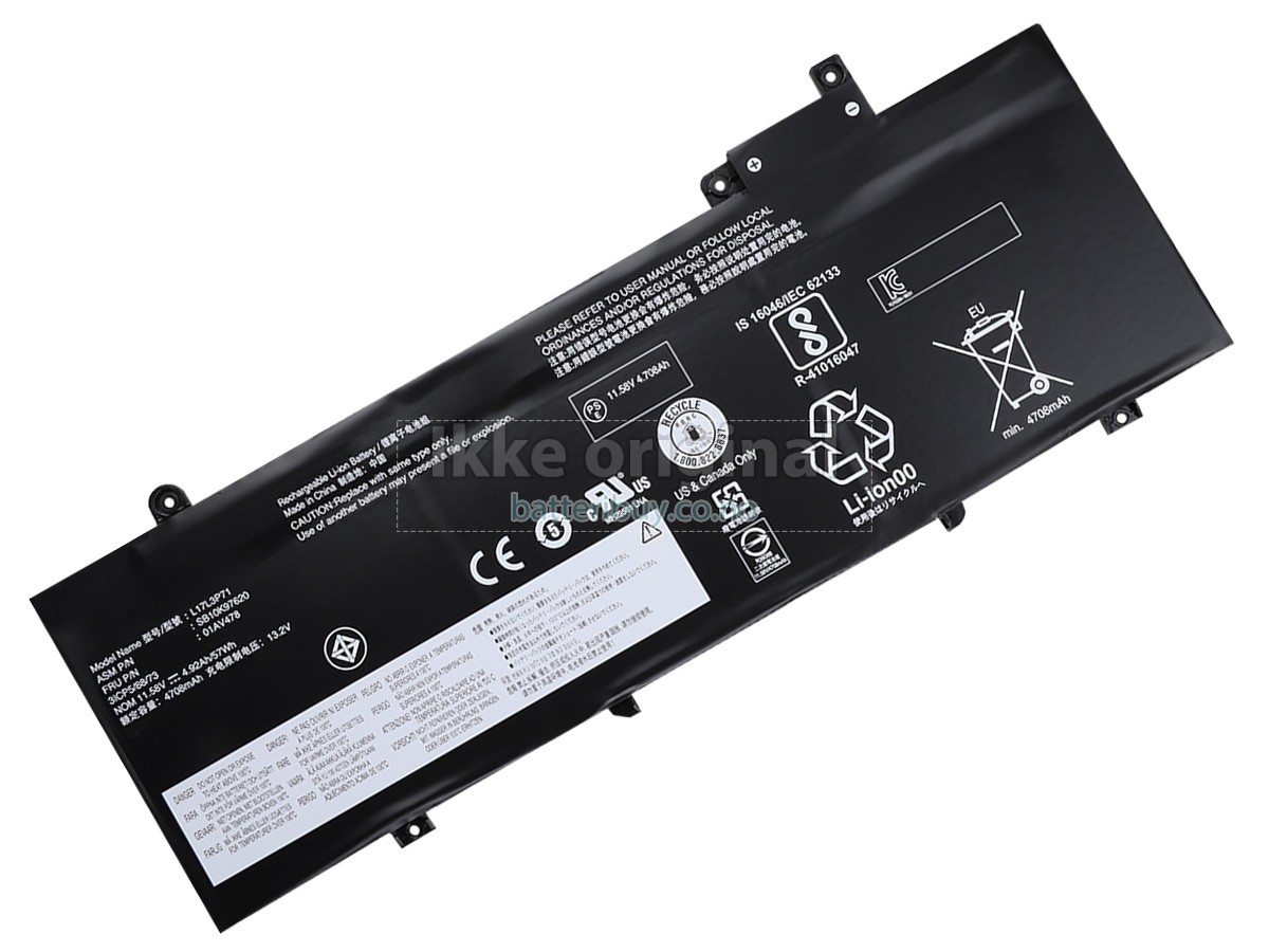 Lenovo ThinkPad T480S-20L80030MZ batteri
