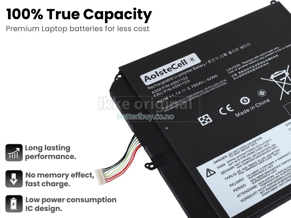 Lenovo ThinkPad HELIX 3701-43G batteri