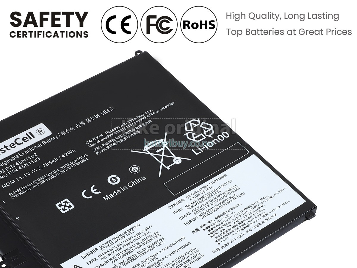 Lenovo ThinkPad HELIX 3701-43G batteri