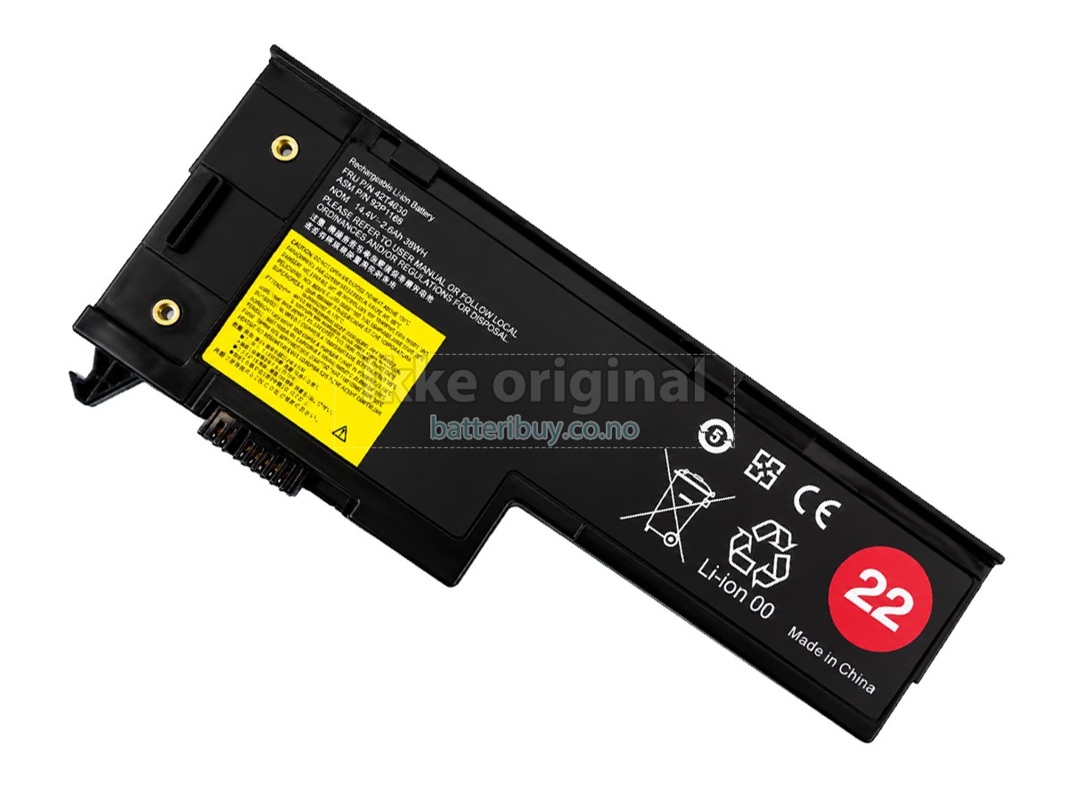 Lenovo ThinkPad X60 batteri