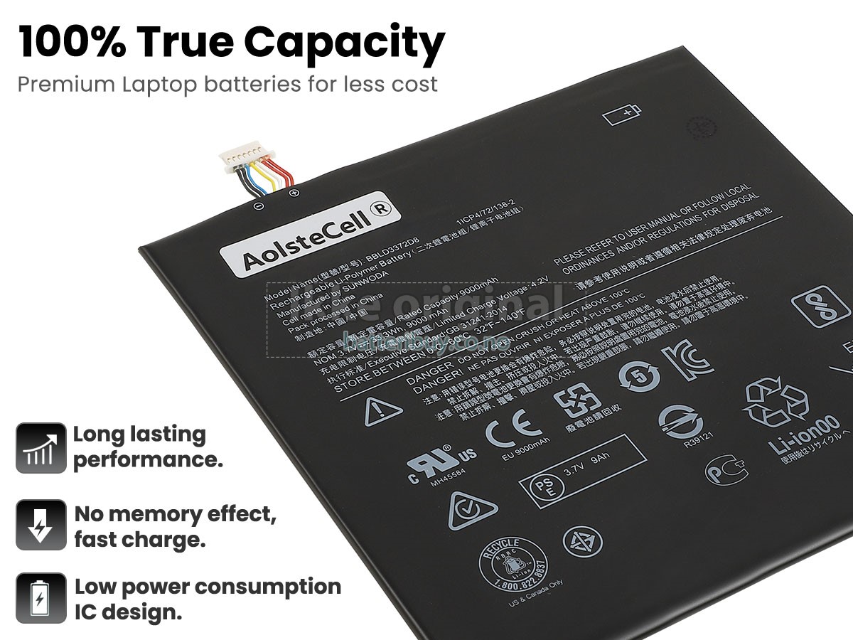 Lenovo IdeaPad MIIX 320-10ICR Tablet batteri