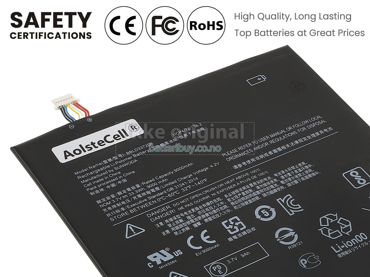 Lenovo IdeaPad MIIX 320-10ICR Tablet batteri