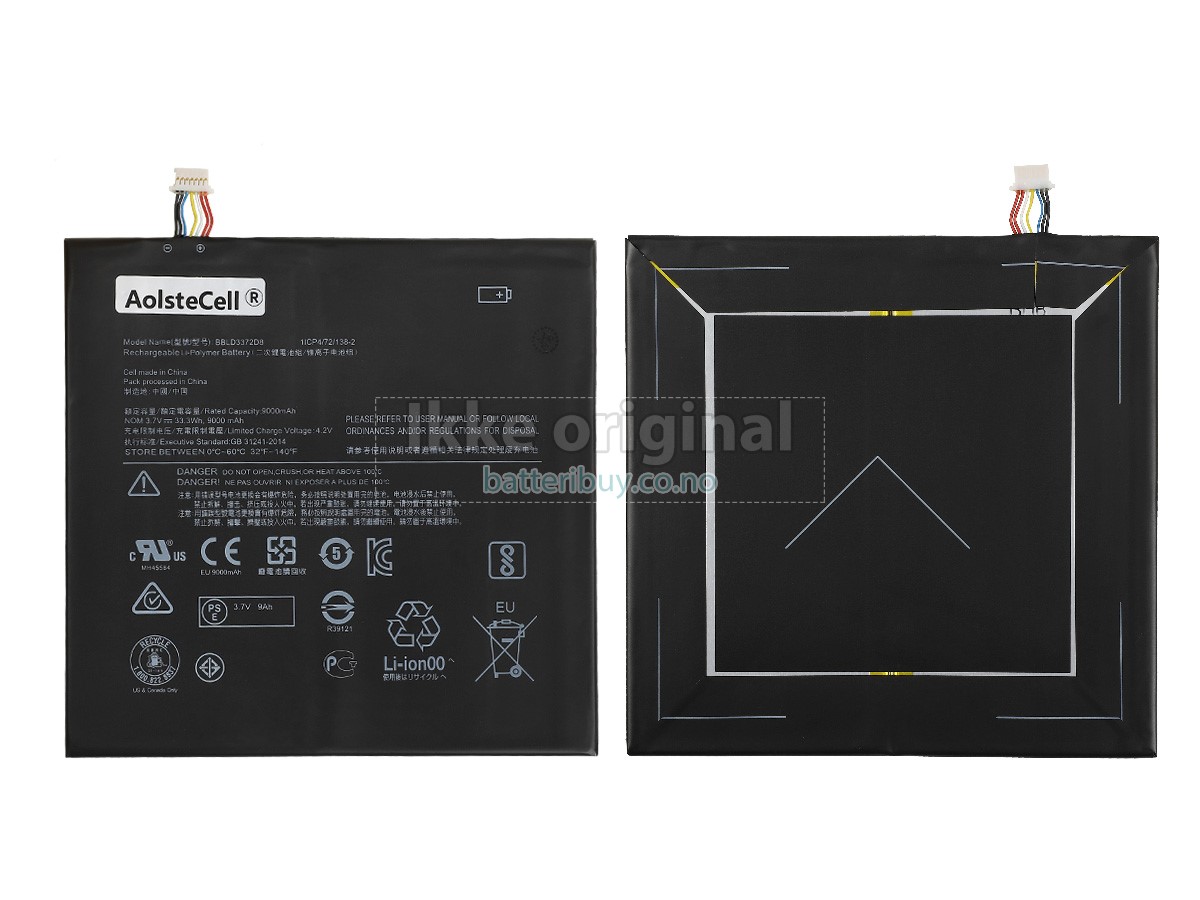 Lenovo IdeaPad MIIX 320-10ICR Tablet batteri