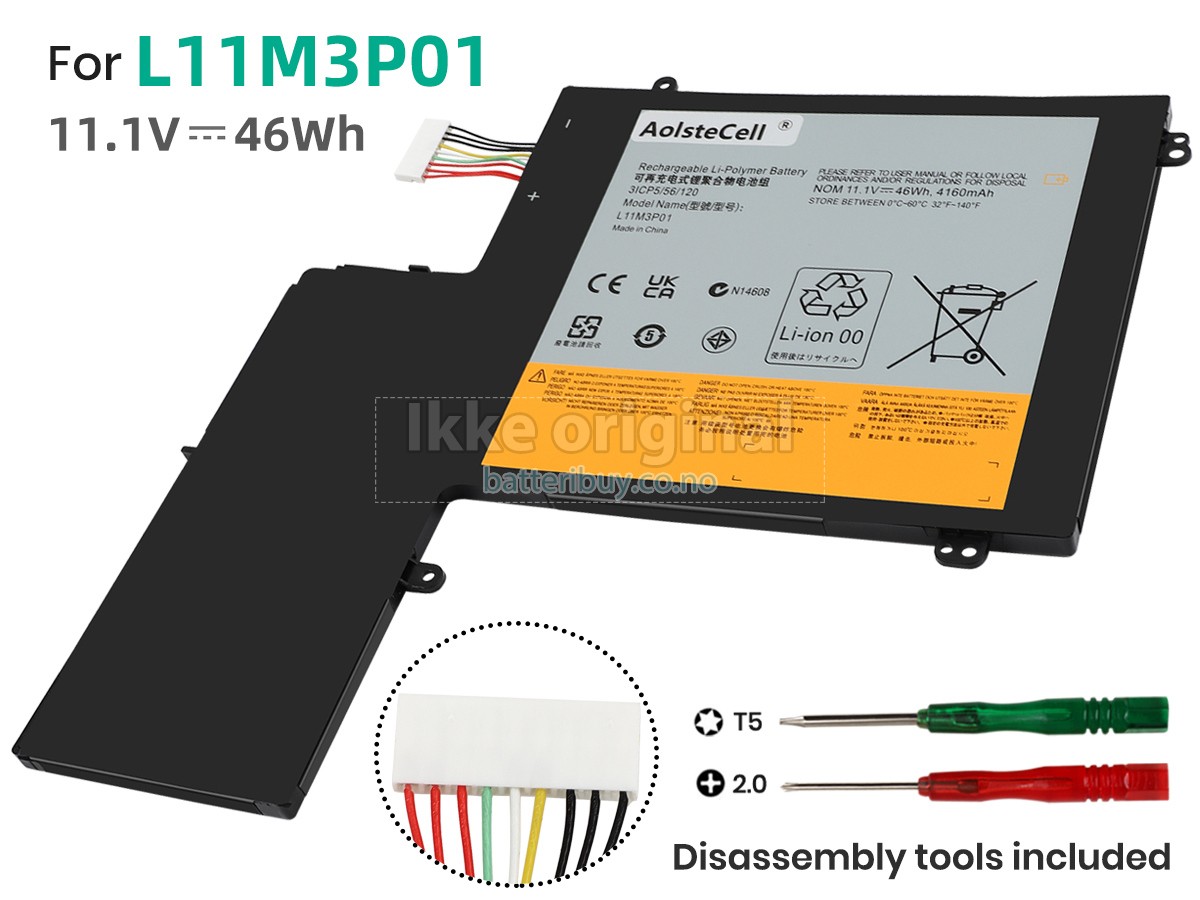 Lenovo IdeaPad U310 TOUCH batteri