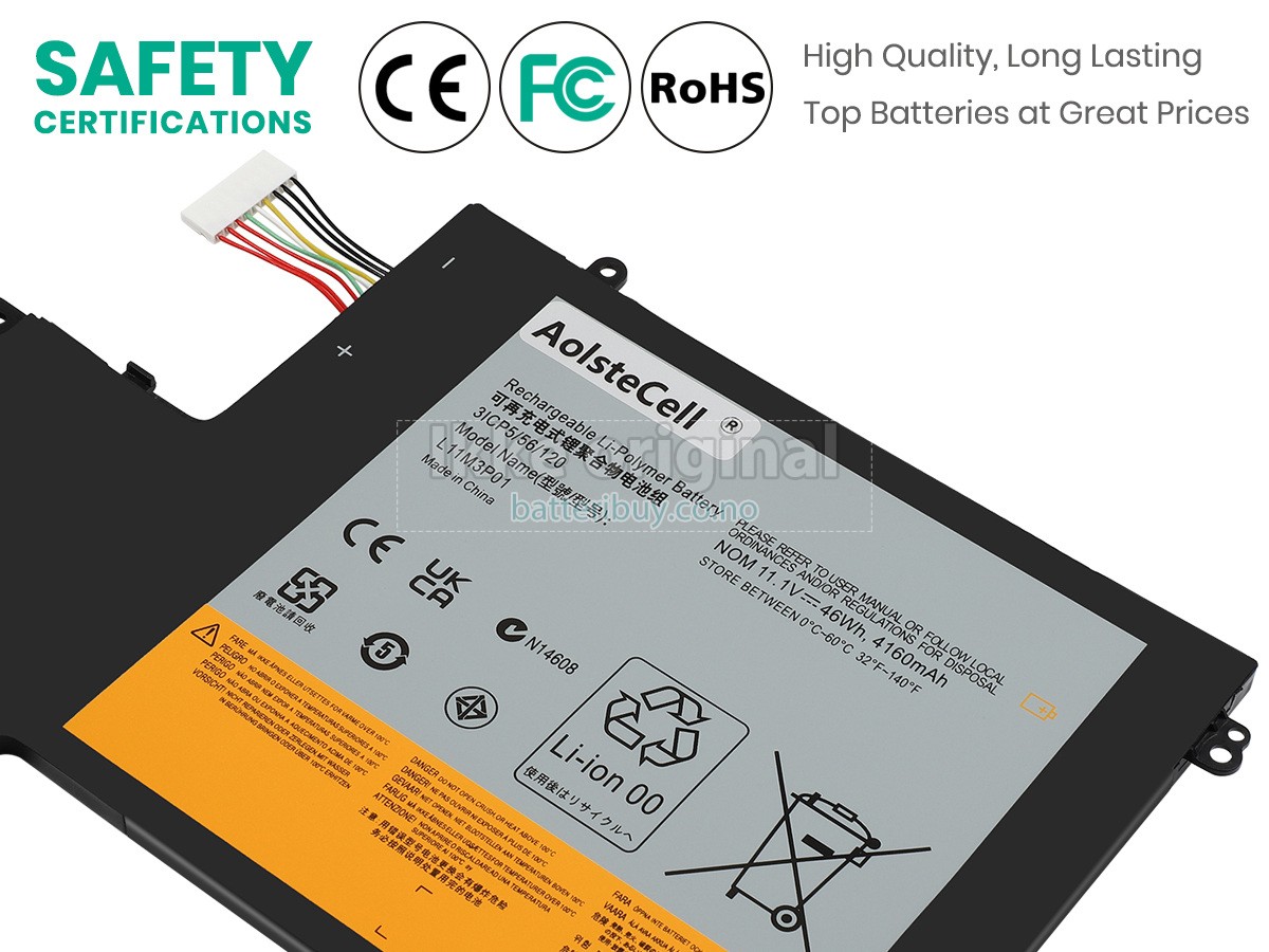 Lenovo IdeaPad U310 TOUCH batteri