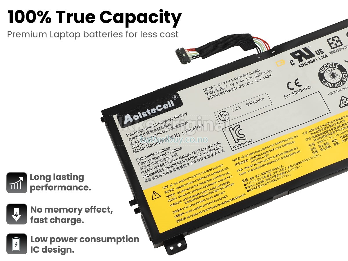 Lenovo EDGE 15-80H10004US batteri