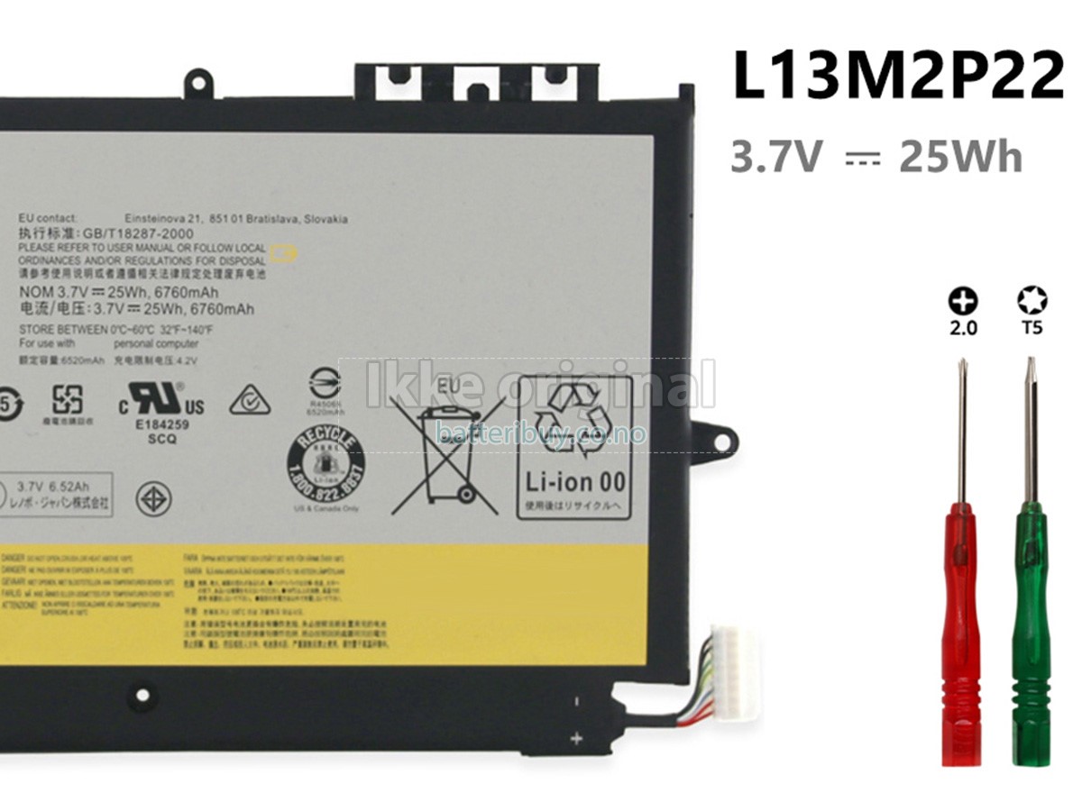 Lenovo MIIX 3 10 batteri