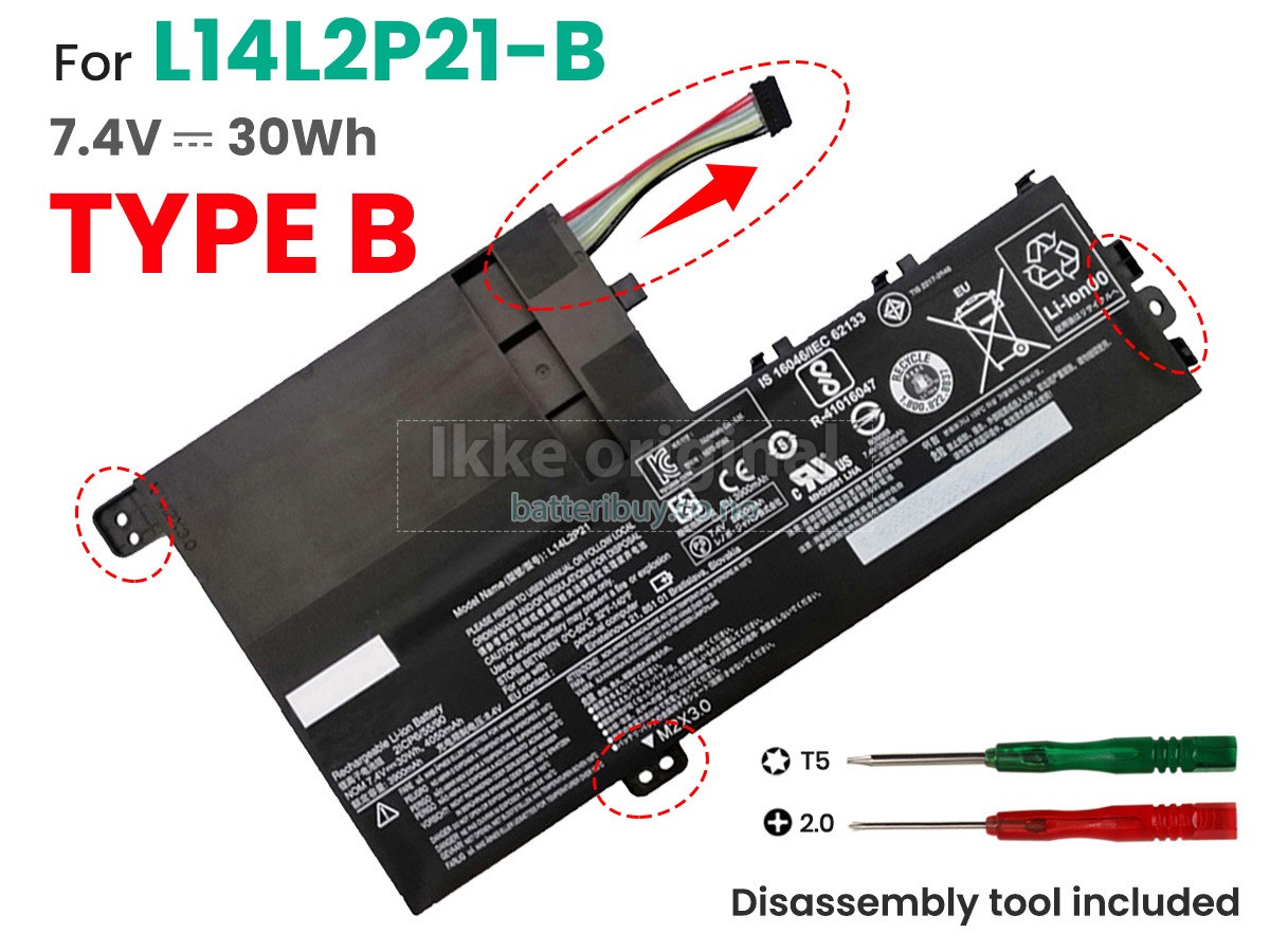 Lenovo L14M2P21 batteri