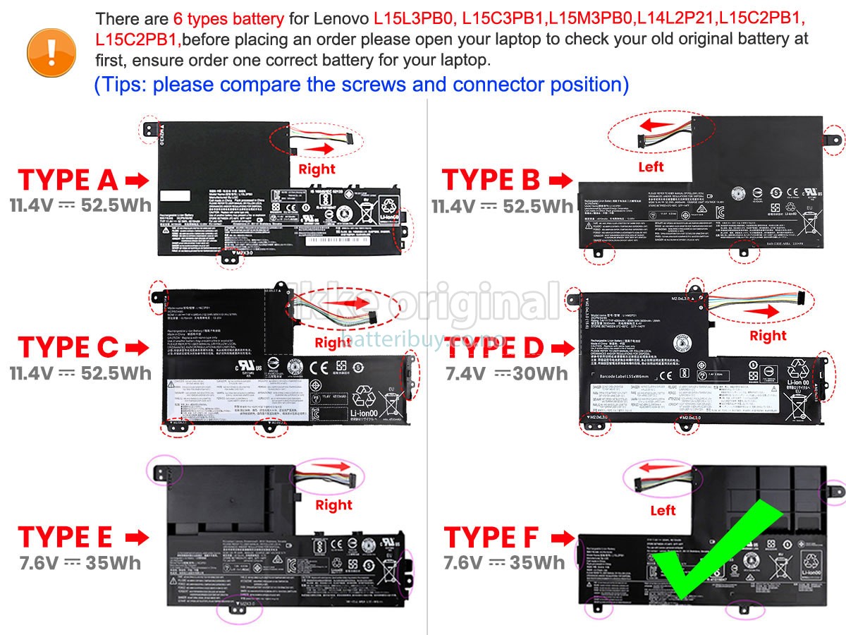 Lenovo IdeaPad 330S-14IKB-81F4 batteri