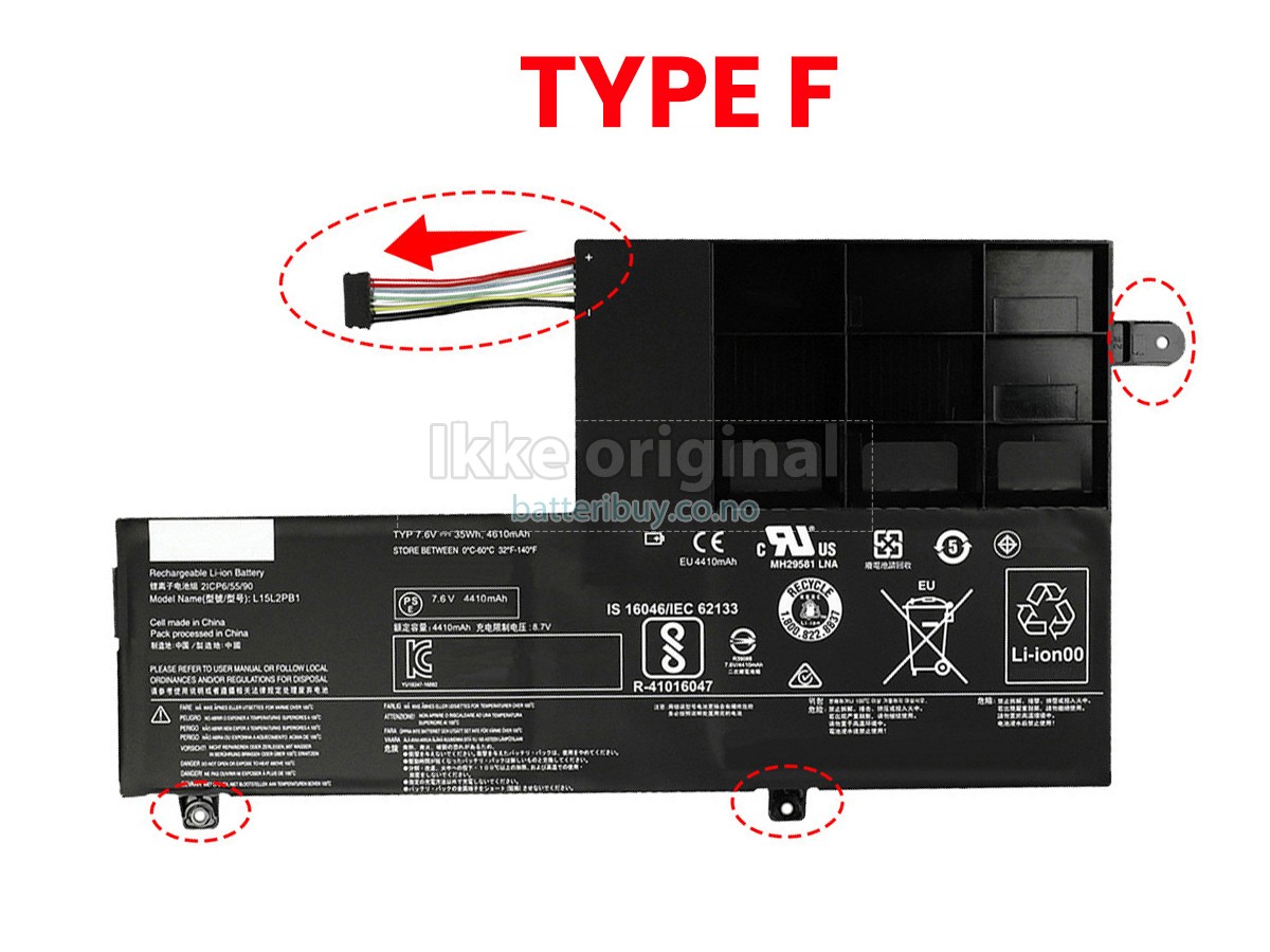 Lenovo IdeaPad 330S-14IKB-81F4 batteri