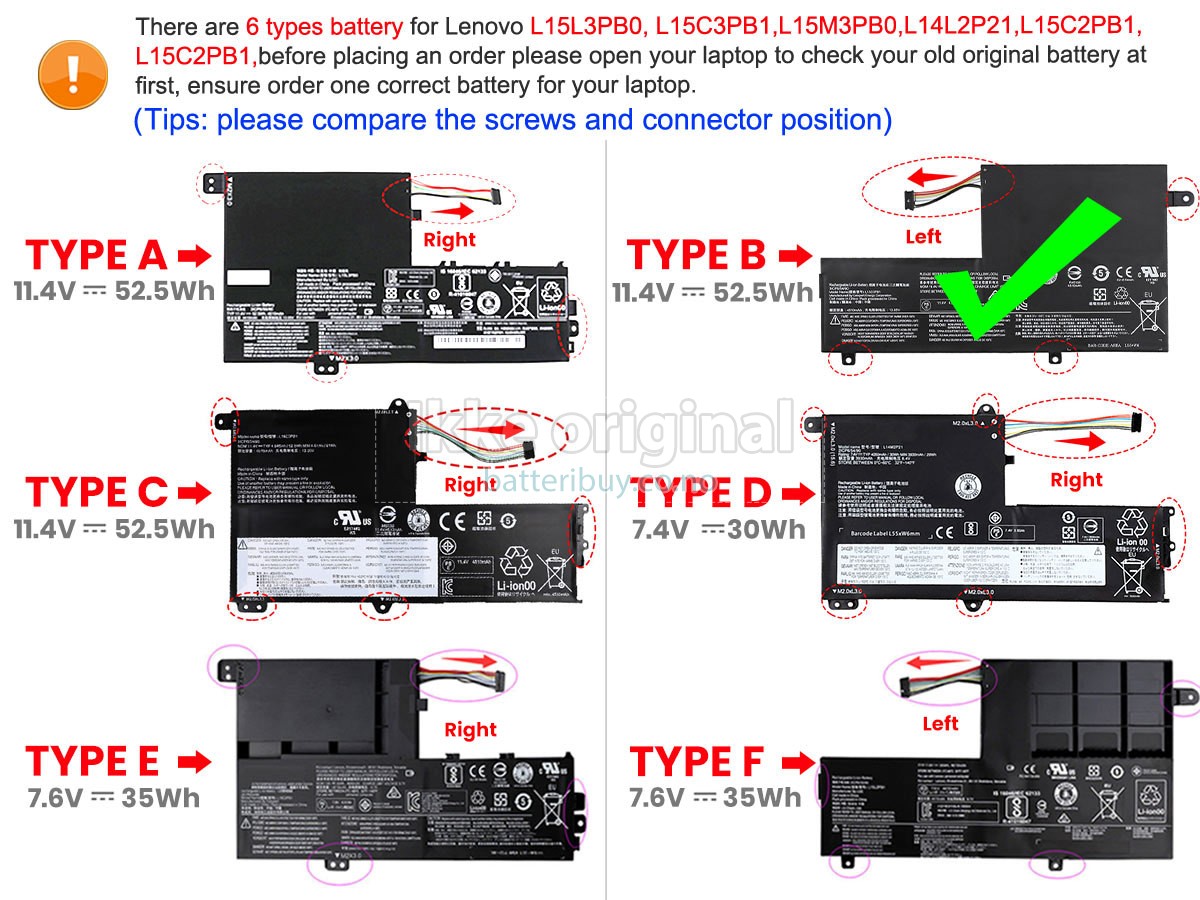 Lenovo IdeaPad 330S-14IKB-81F4 batteri